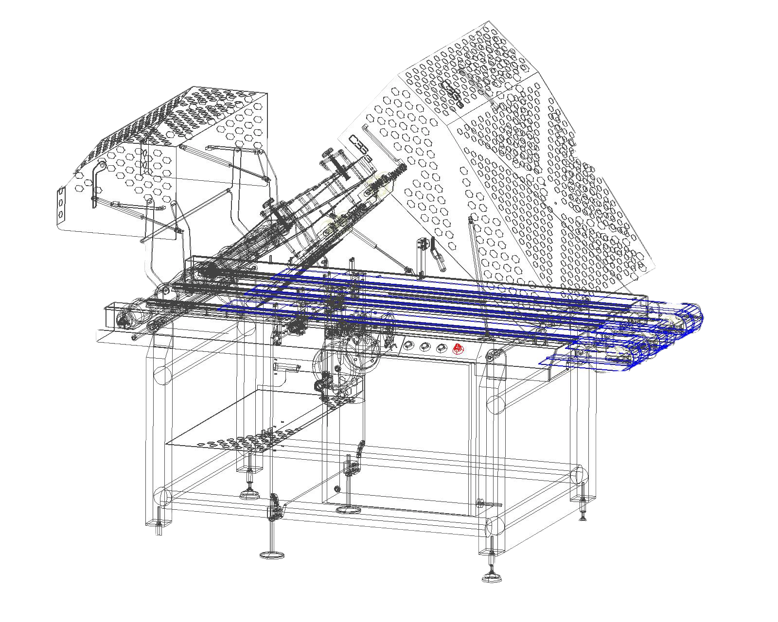 Zdjęcie przedstawiające szkic maszyny